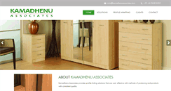 Desktop Screenshot of kamadhenuassociates.com